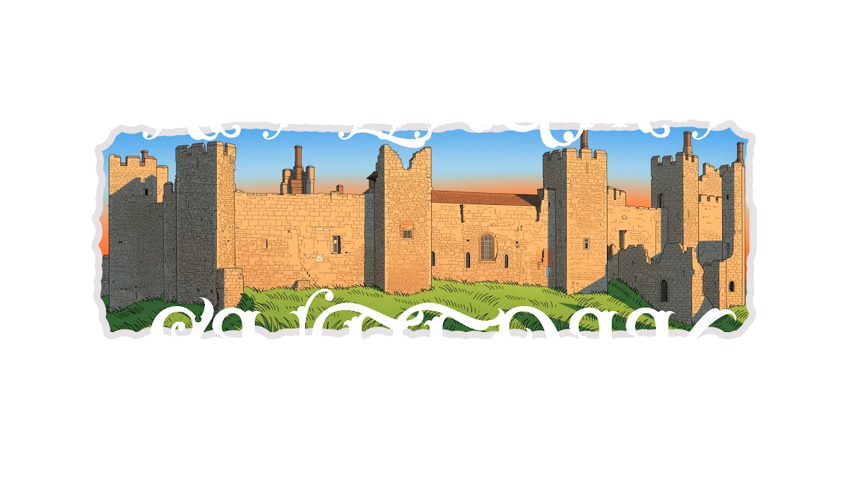 Framlingham Suffolk shirt design